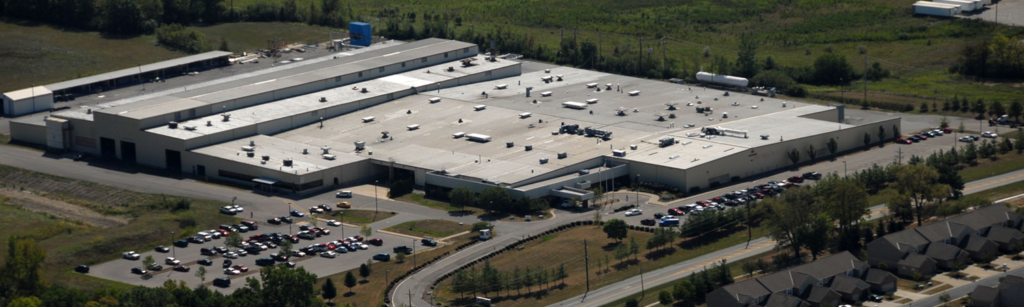 Armor Mason Cincinnati Fabrication Facility Building Aerial View